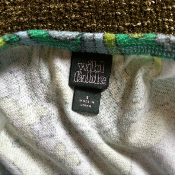 Women’s Terry Romper from Wild Fable in the Blue Swirl Pattern, Size Small - Picture 5 of 7